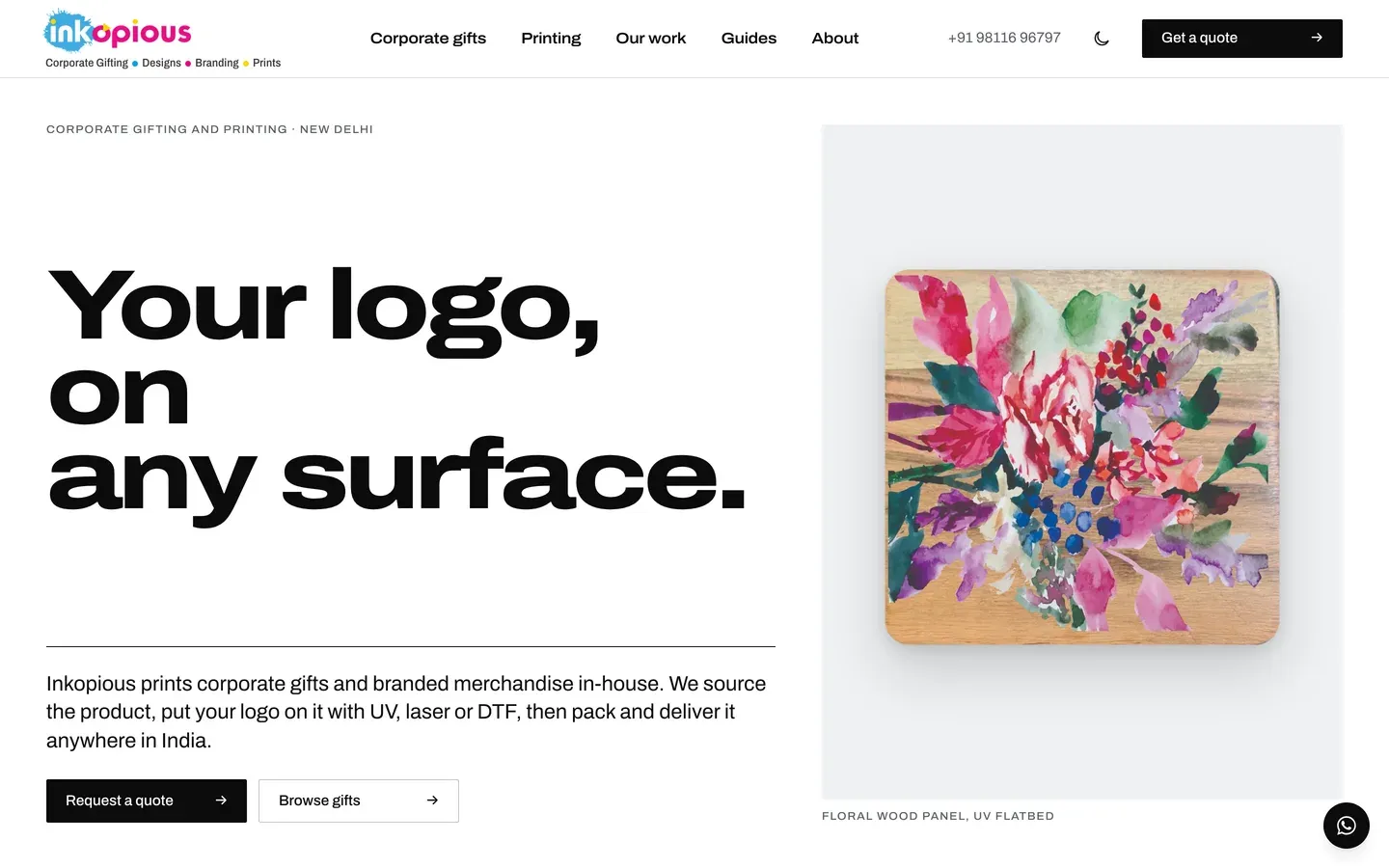 The Inkopious website